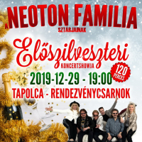Neoton Familia sztárjanak előszilveszteri koncertshowja