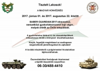 A Magyar Honvédség tájékoztatója